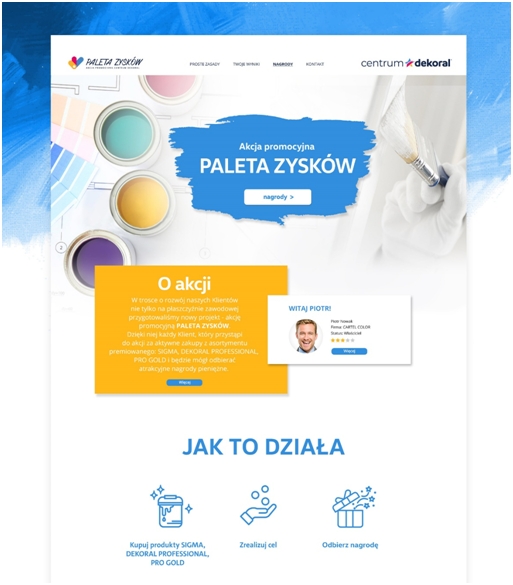 program lojalnościowy - strona www